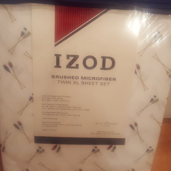 😴Izod Sheet set😴 - Picture 2 of 4
